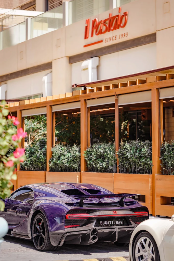 Exterior of il Pastaio Dubai at Al Habtoor City