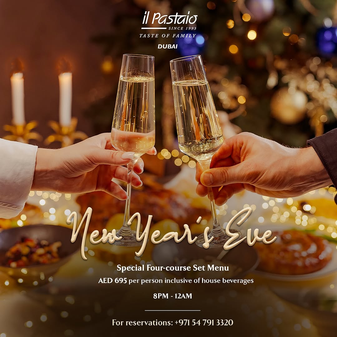 Make Your New Year’s Eve Special with a Fine Dining Experience at il Pastaio